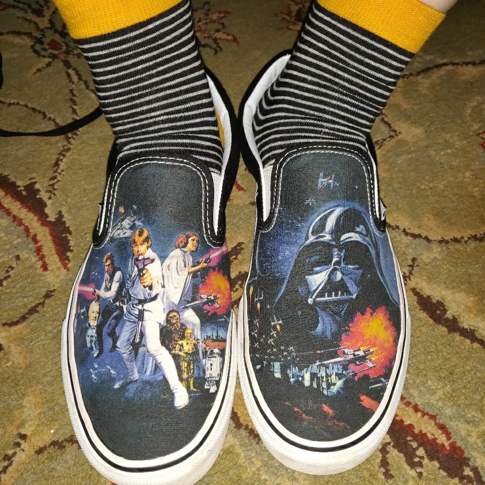 VANS Star Wars A New Hope Classic Slip On Sneakers